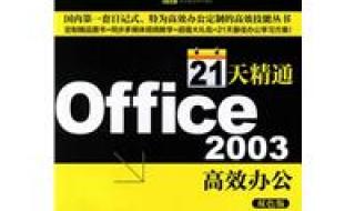 office2003迷你版